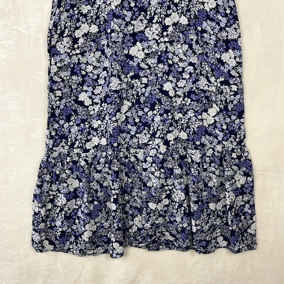 Madewell Country Cottage Prairie Dress Large Floral Fairy - Picture 9 of 14